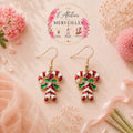 Boucles d'oreilles Noelle acier inoxydable
