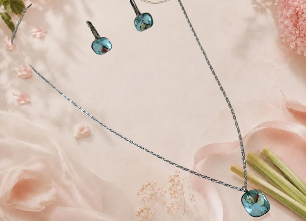 Parure Elsa acier inoxydable