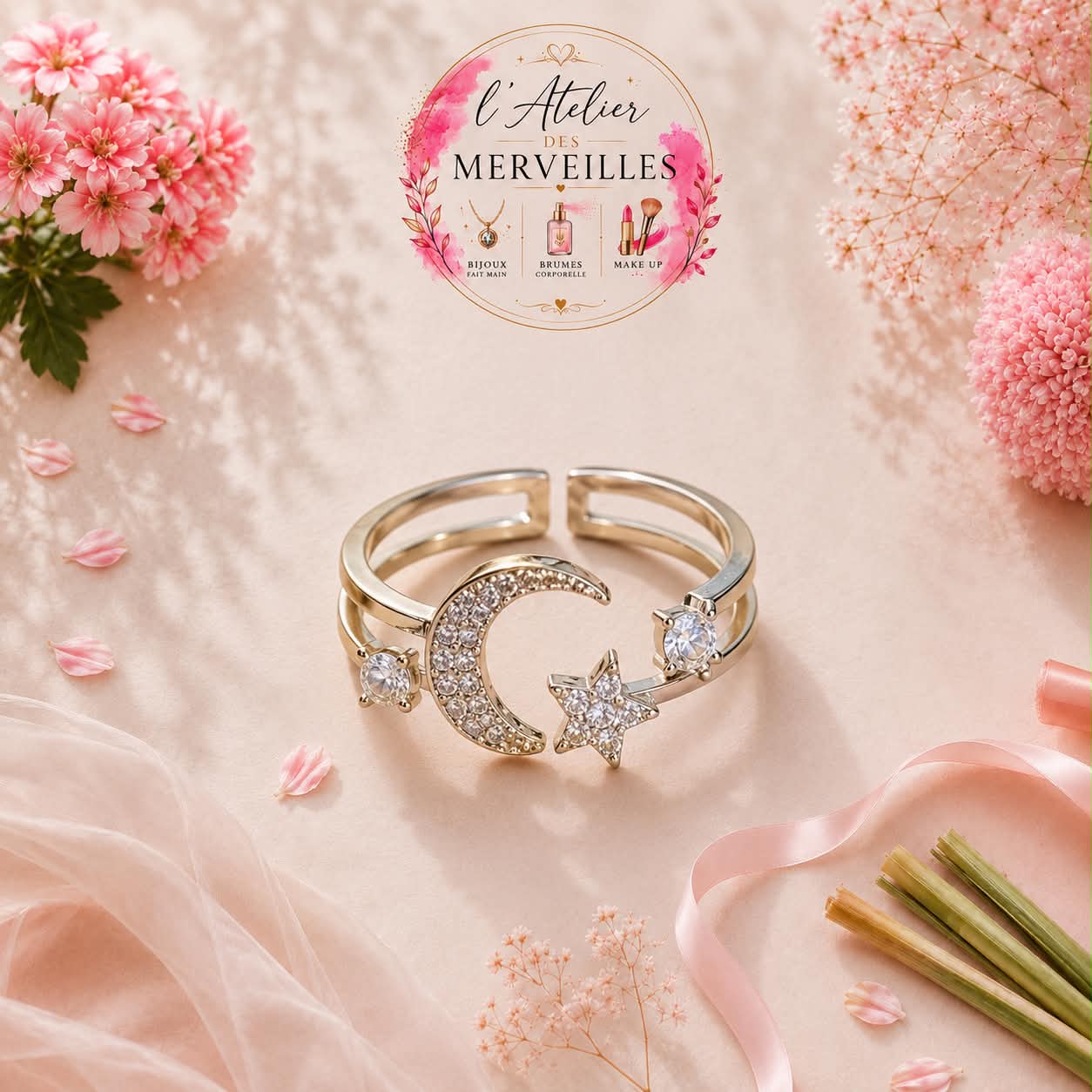 Bague bea acier inoxydable
