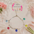 Bracelet Flora acier fait main