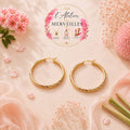 Boucles d'oreilles Anita acier inoxydable