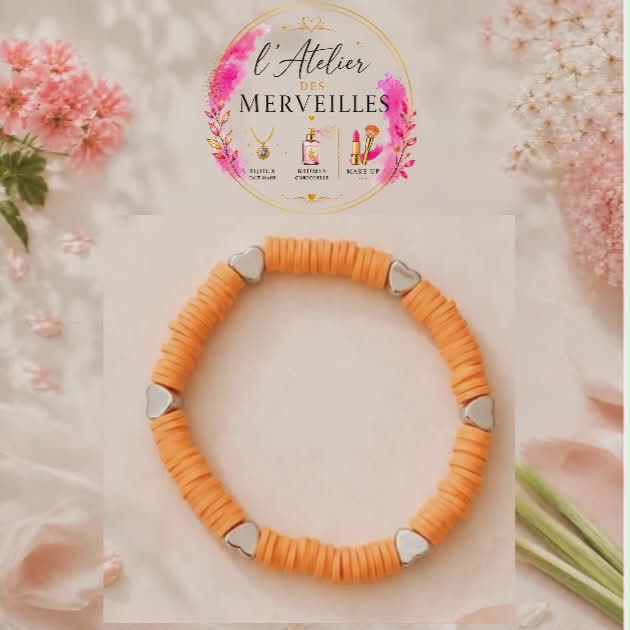 Bracelet élastique Sonia fait main
