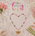 Collier louange acier fait main