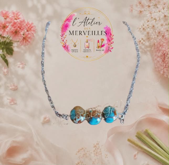 Bracelet angélique acier fait main