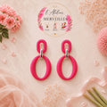 Boucles d'oreilles Kelia acier inoxydable