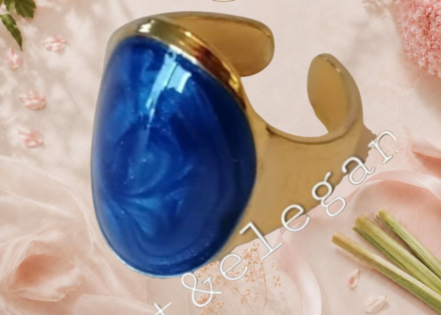 Bague Olivia acier inoxydable
