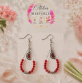 Boucles d'oreilles Patricia acier fait main