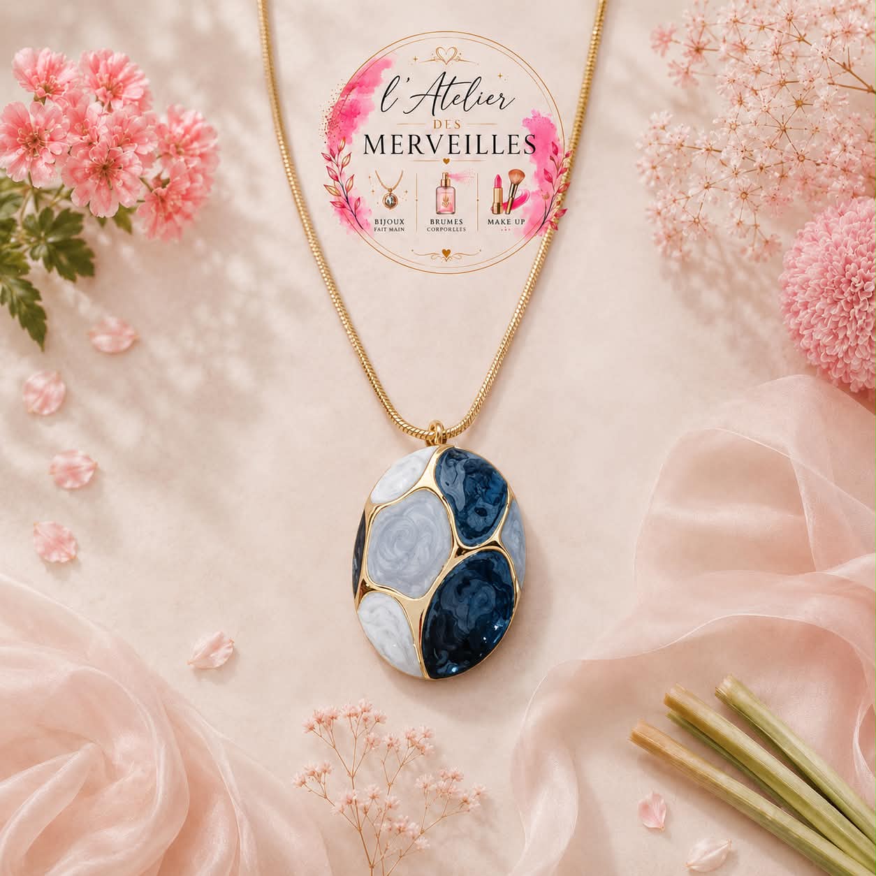Collier Diana acier inoxydable