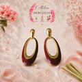 Boucles d'oreilles clémentine acier inoxydable