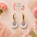 Boucles d'oreilles jasmine acier inoxydable