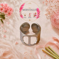 Bague Cassia acier inoxydable
