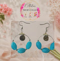 Élise boucles d'oreilles en acier inoxydable fait main