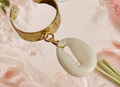 Bague coquillage acier fait main