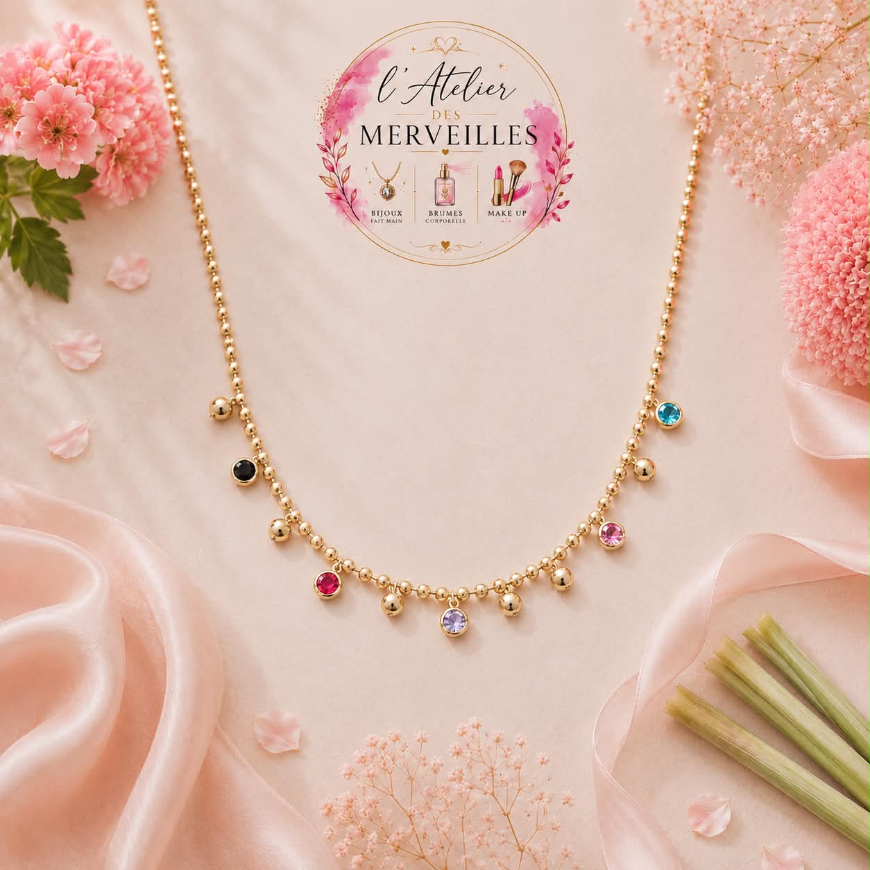 Collier dona acier inoxydable