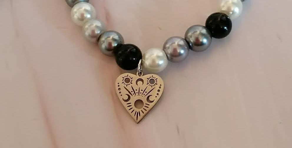 Bracelet femme élastique fait main
