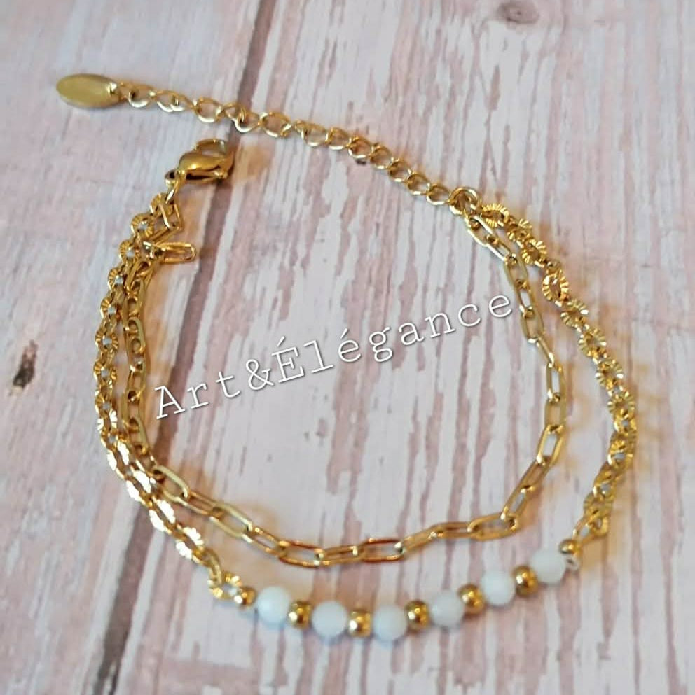 Bracelet July acier inoxydable