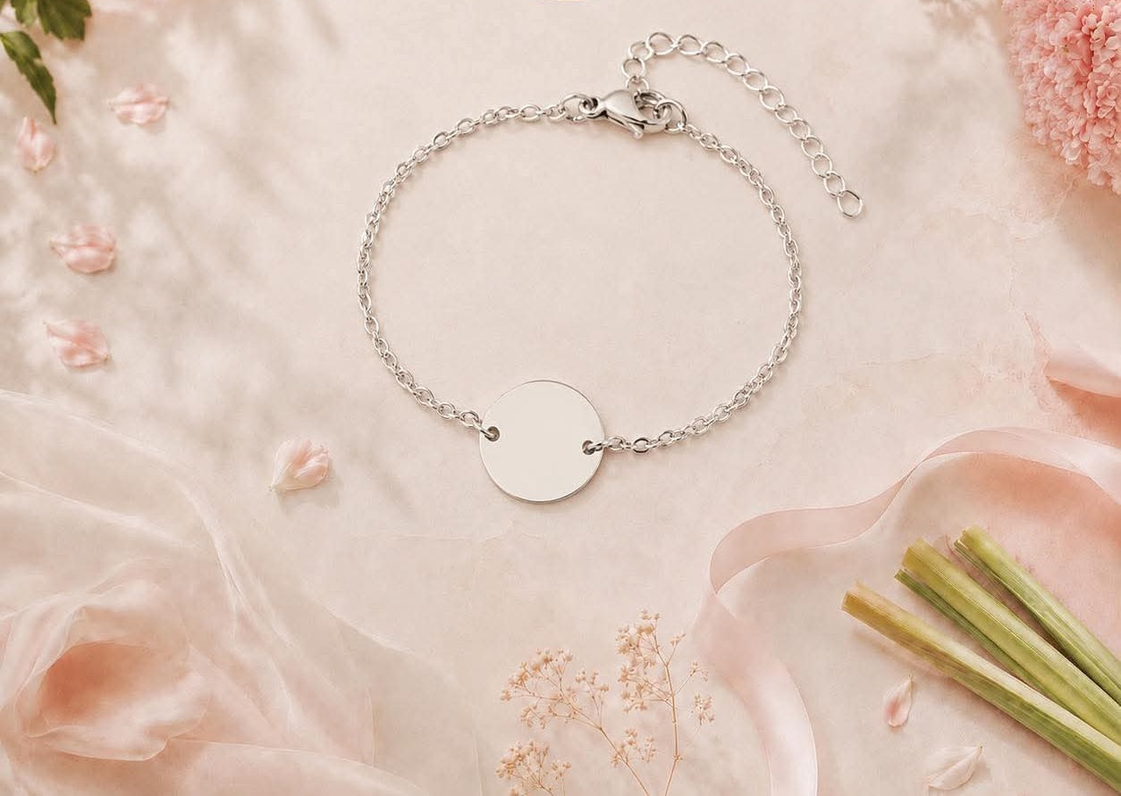 Bracelet personnalisé acier inoxydable