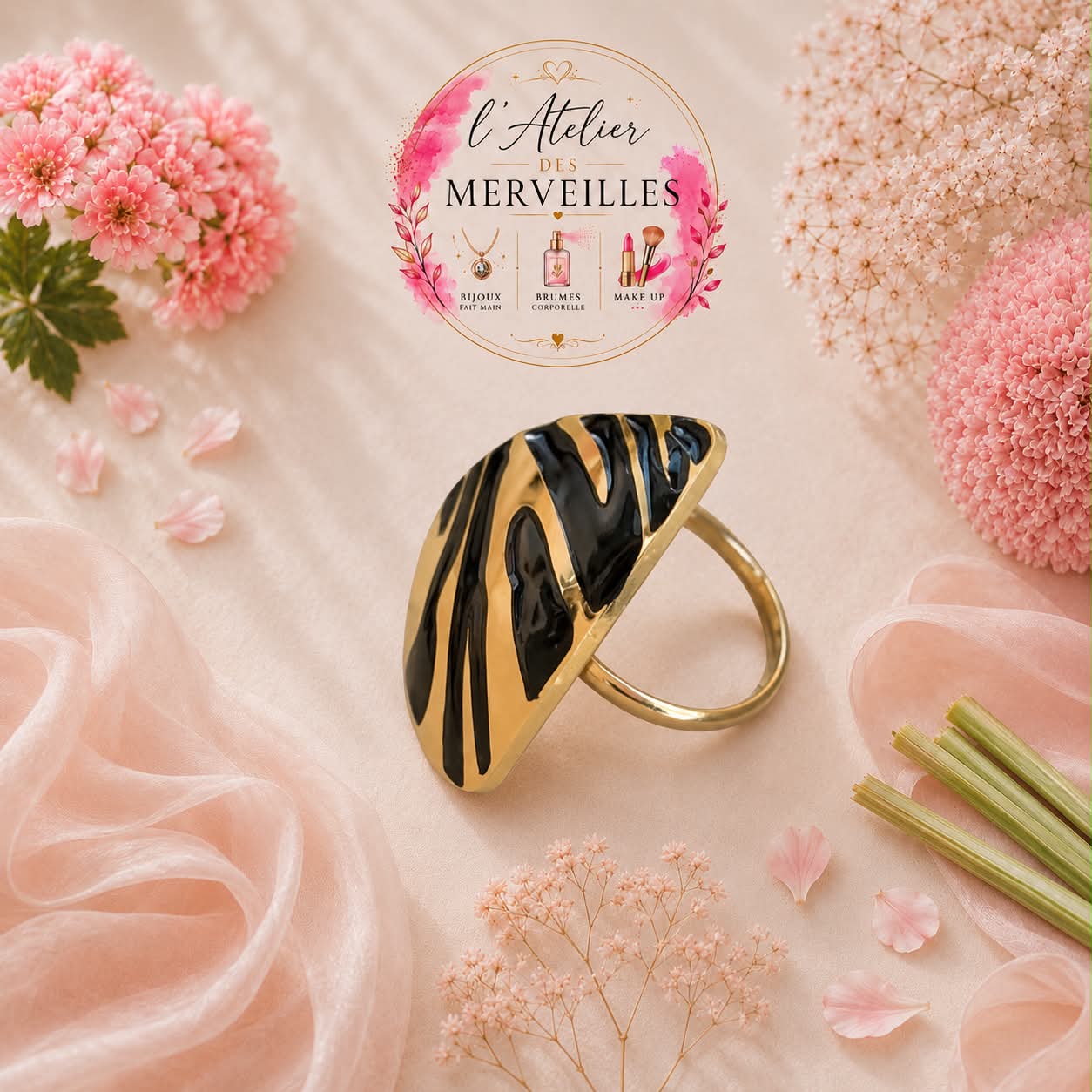Bague Solange acier inoxydable