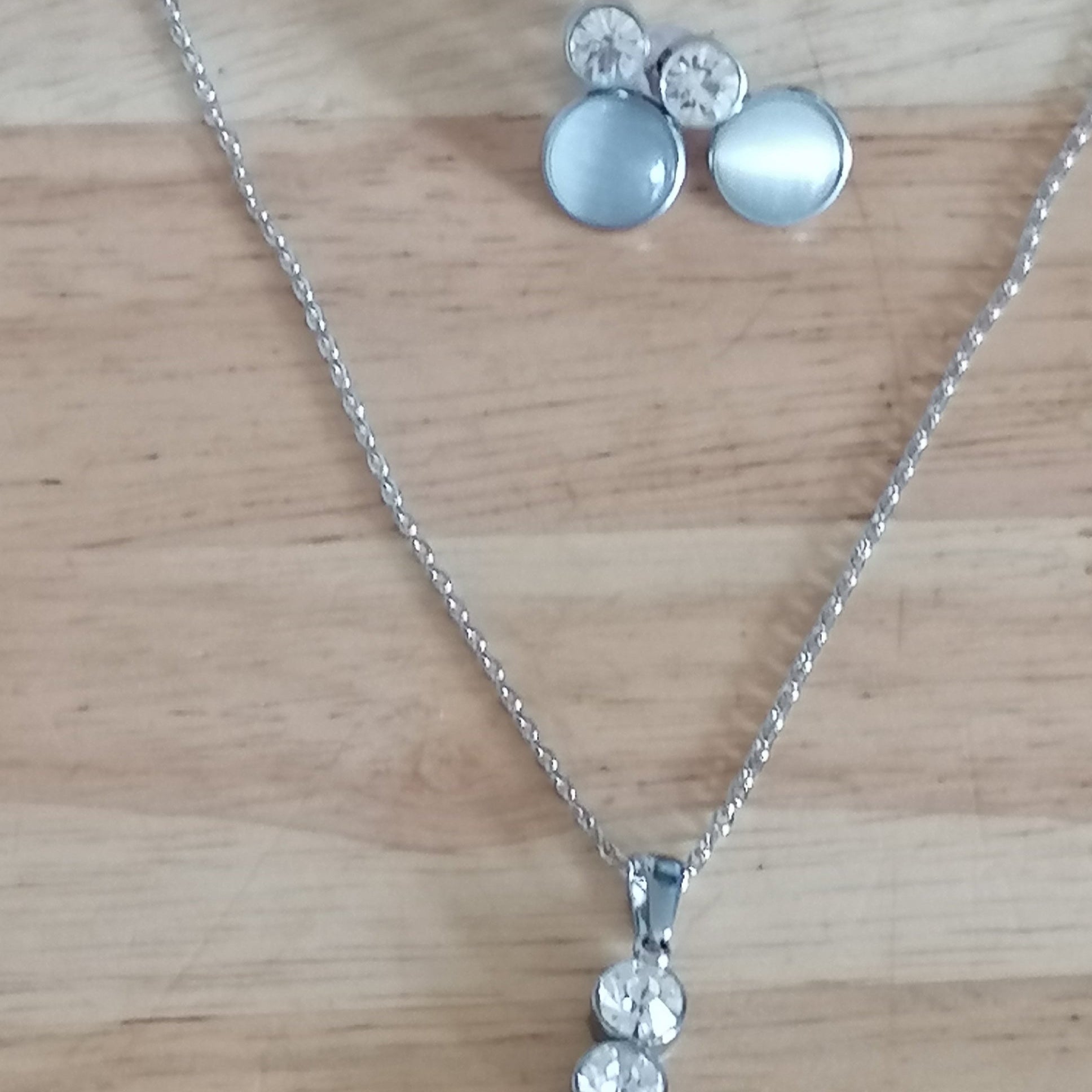 Parure Bérénice en acier inoxydable