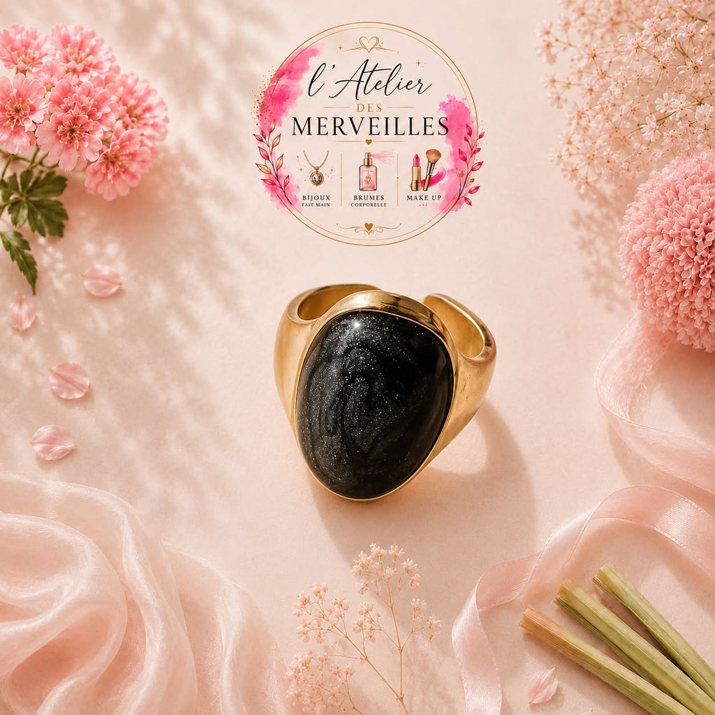Bague Olivia acier inoxydable