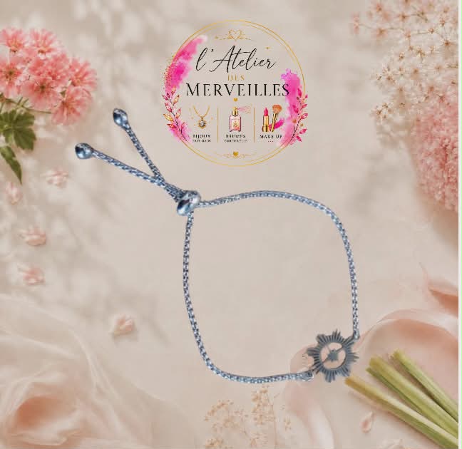 Bracelet Sara acier fait main