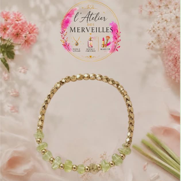 Bracelet élastique Ariane fait main