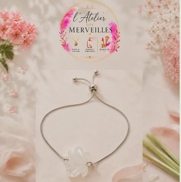 Bracelet Loanne acier fait main