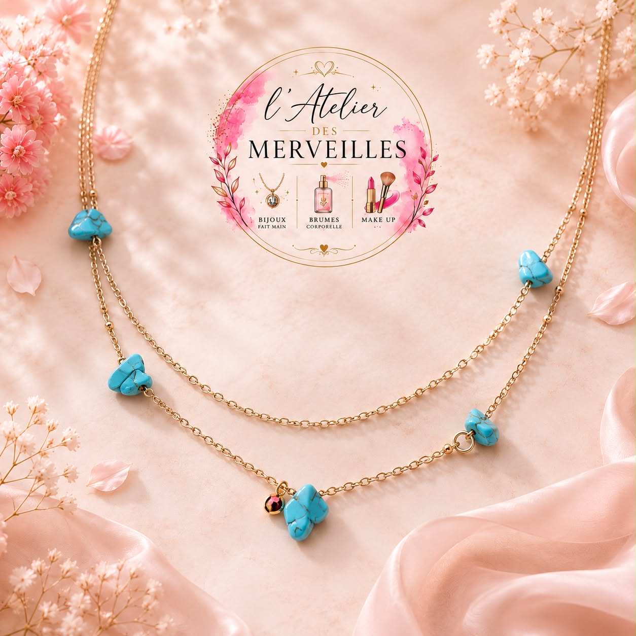 Collier Louisa acier inoxydable