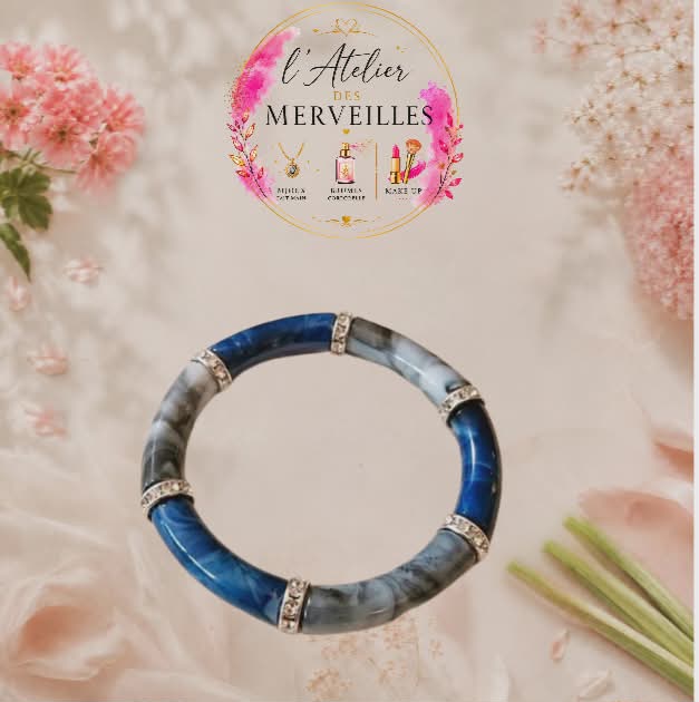 Bracelet Maggie élastique fait main