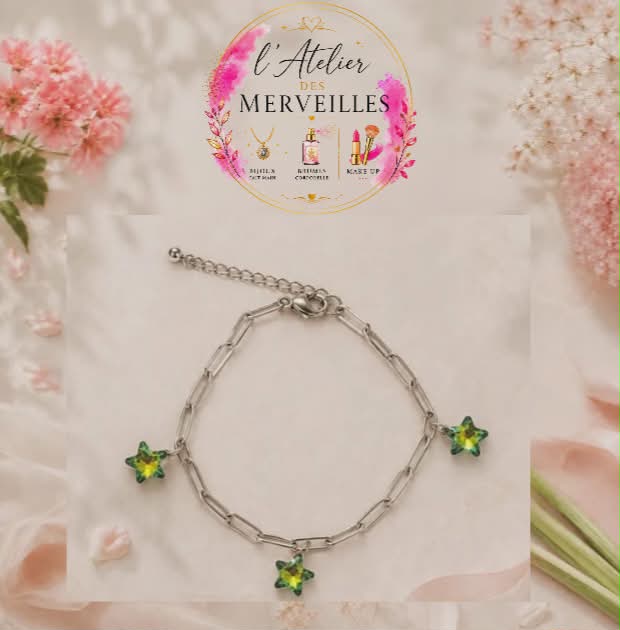 Bracelet Katel acier fait main