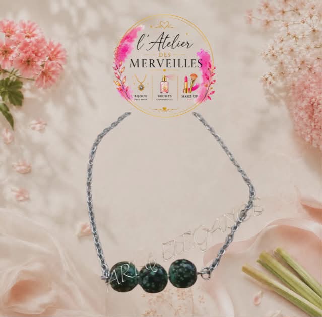 Bracelet angélique acier fait main