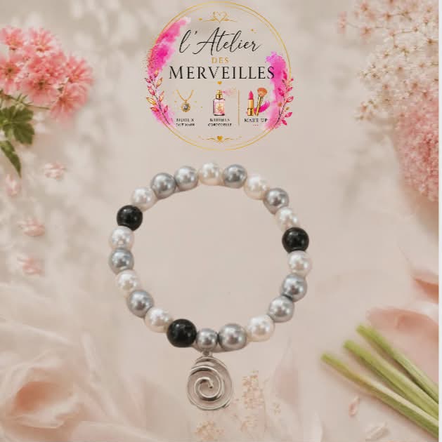 Bracelet femme élastique fait main