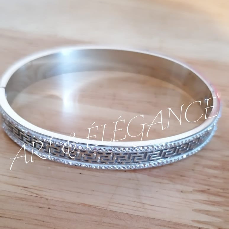 Bracelet gladise acier inoxydable