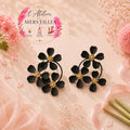 Hortense boucles d'oreilles en acier