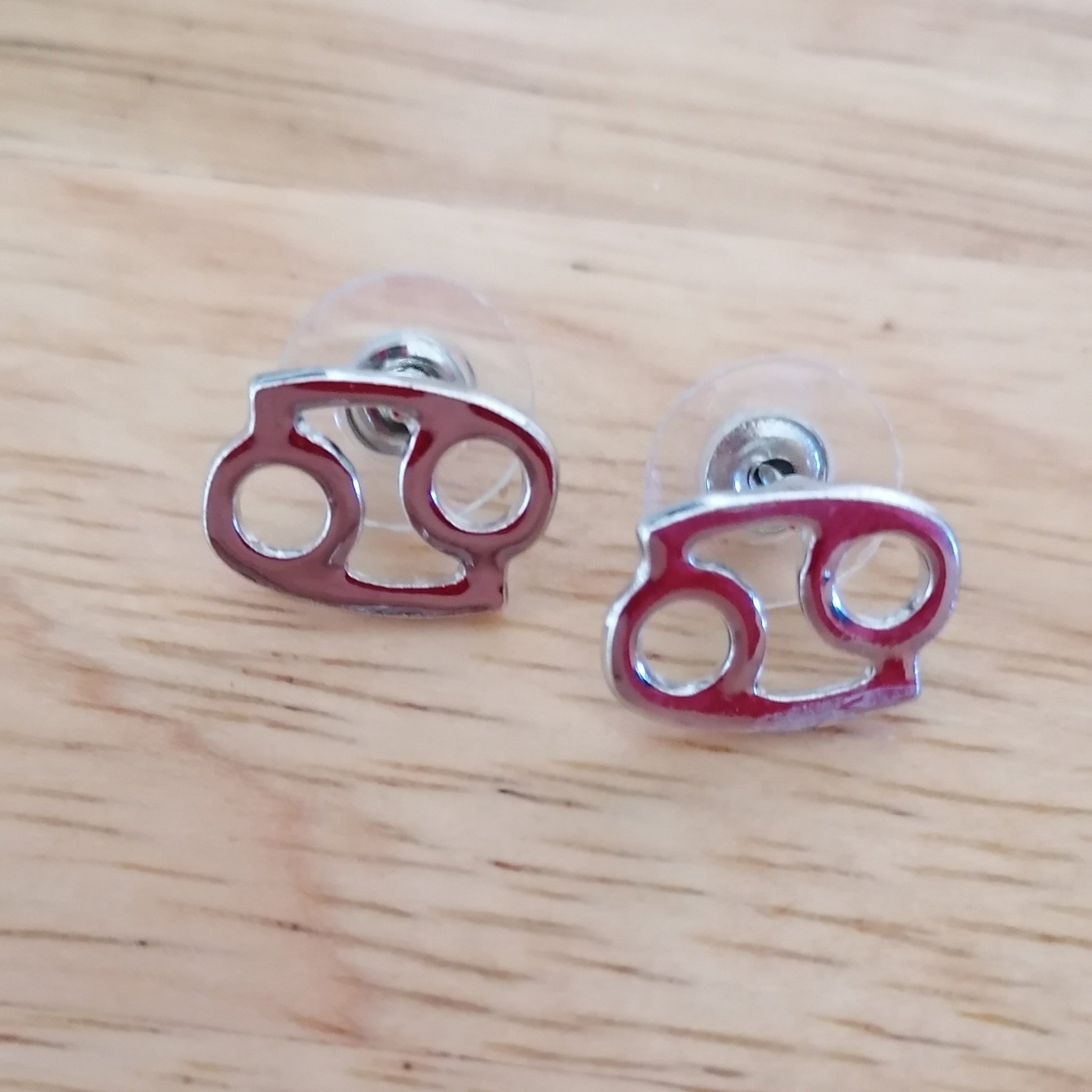 Boucles d'oreilles astrologique acier inoxydable