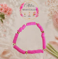 Bracelet élastique Éloïse fait main