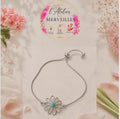 Bracelet Rosalie acier fait main