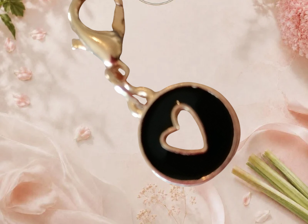 Cœur clips bijoux