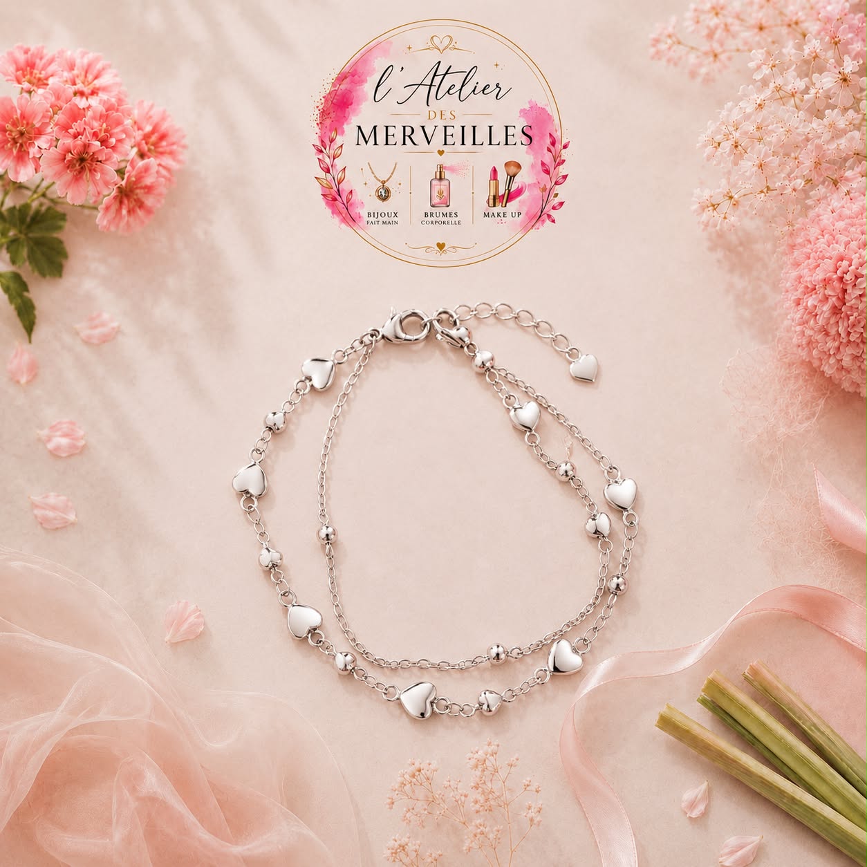 Bracelet Tina acier inoxydable