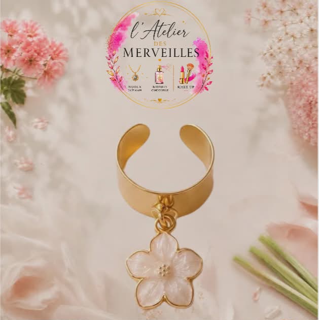 Bague Camilla acier fait main