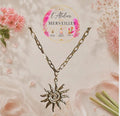 Collier acier fait main