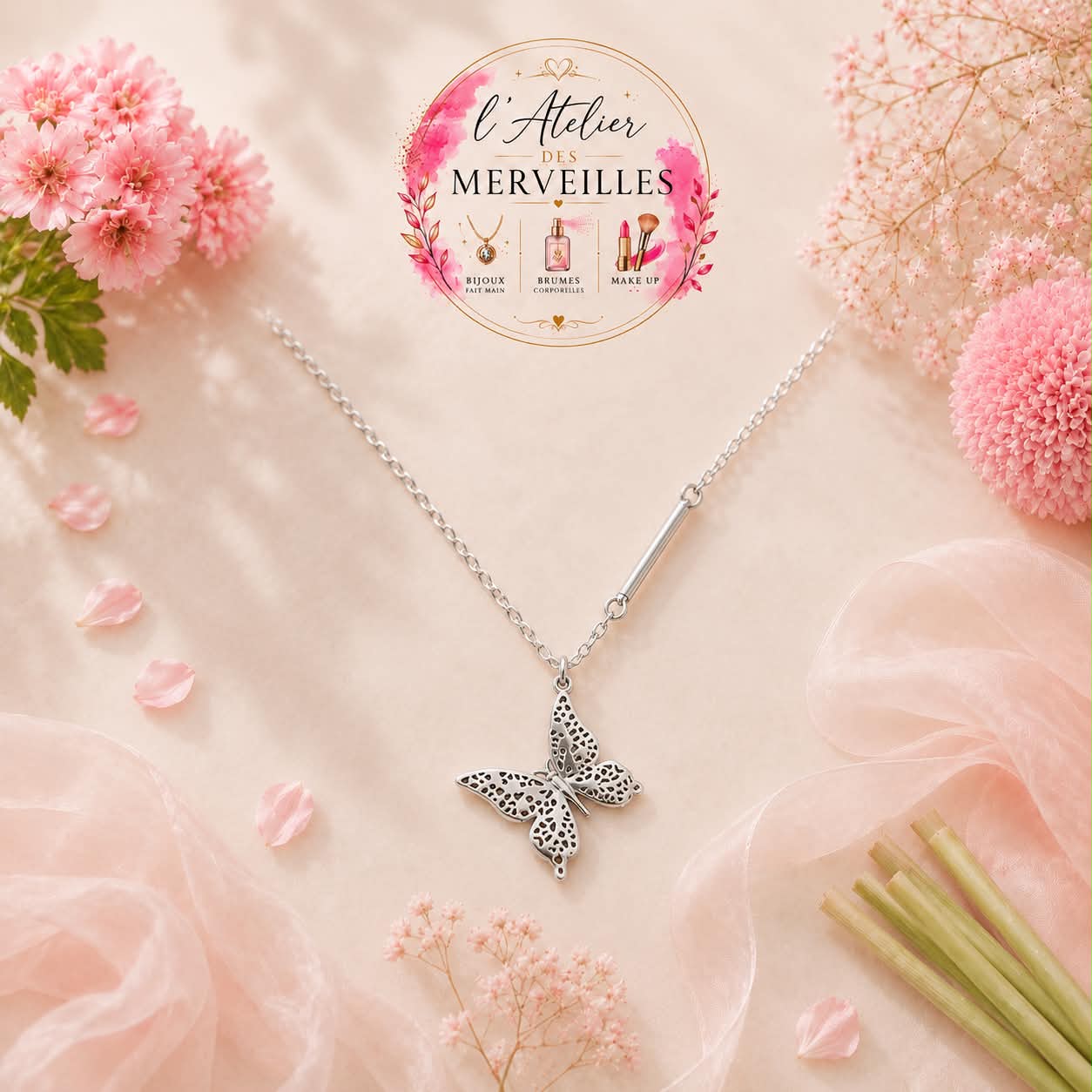Collier louana acier inoxydable