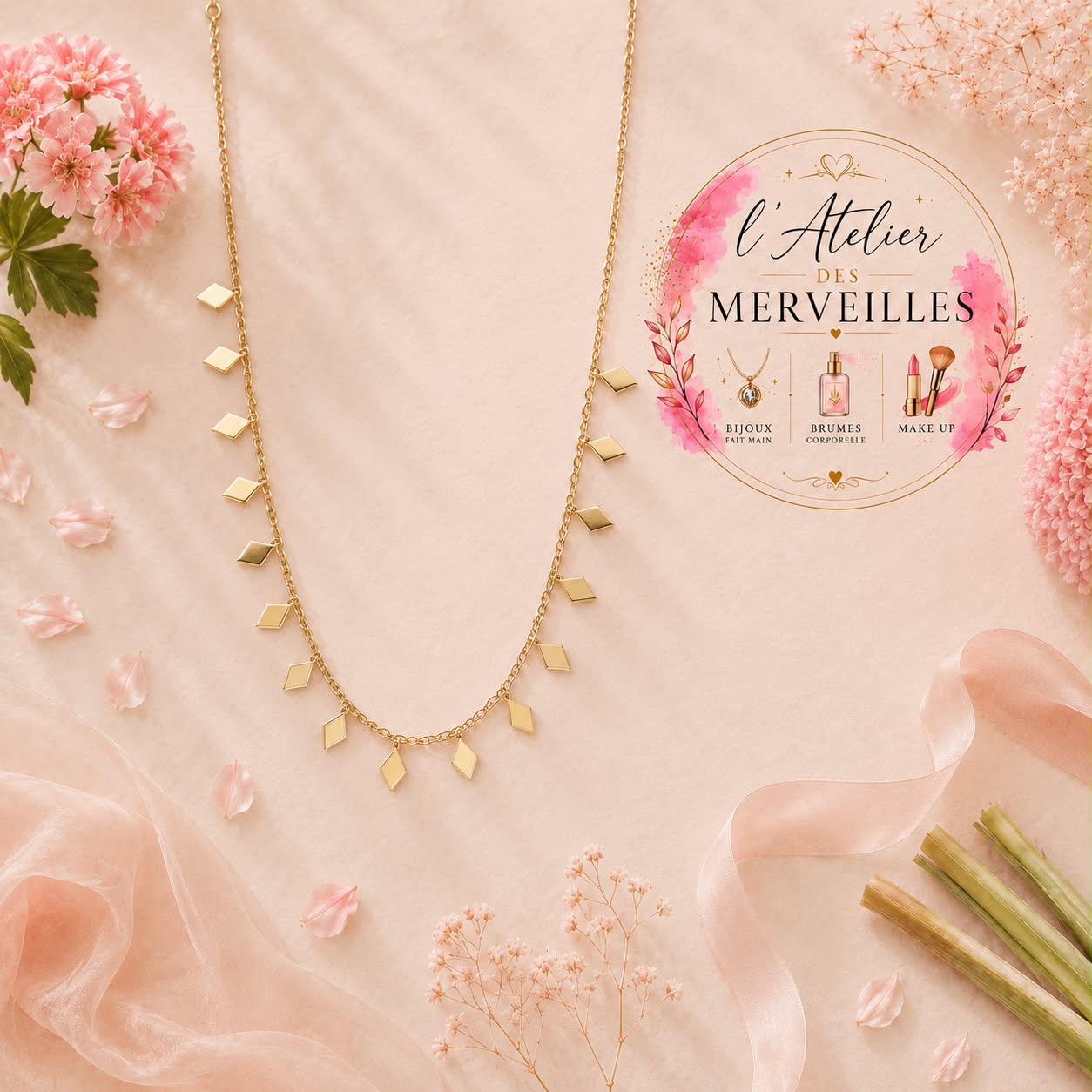 Collier épie acier inoxydable