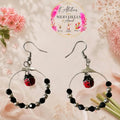 Boucles d'oreilles magalie acier fait main
