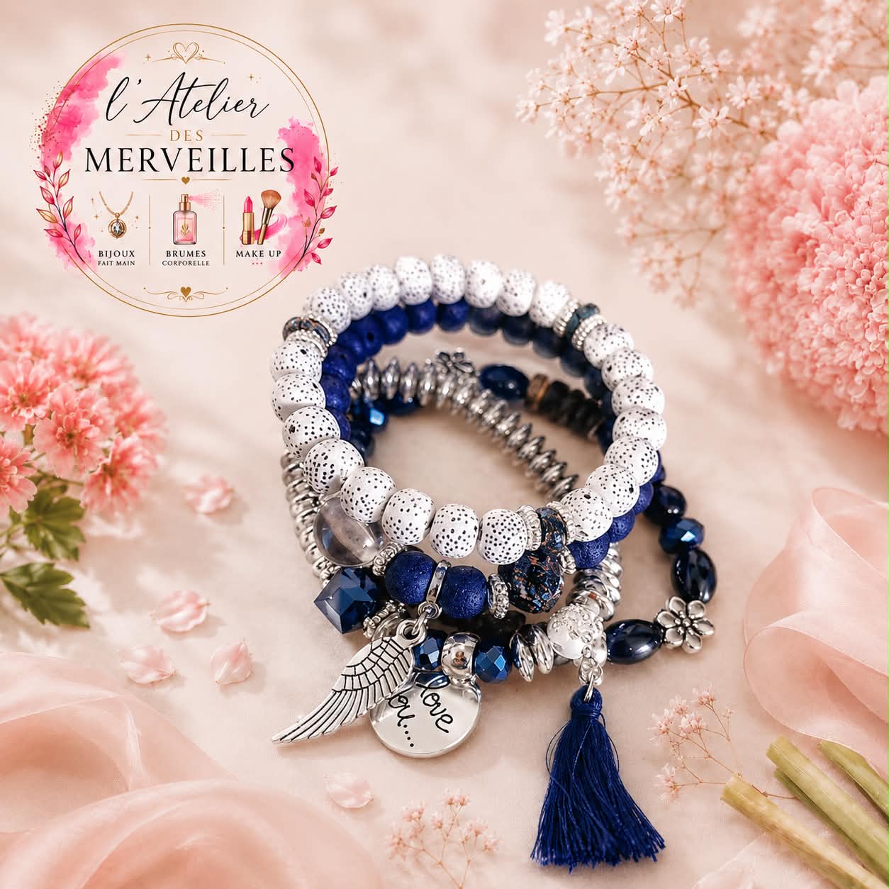 Bracelet love élastique