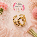 Bague Eve acier inoxydable