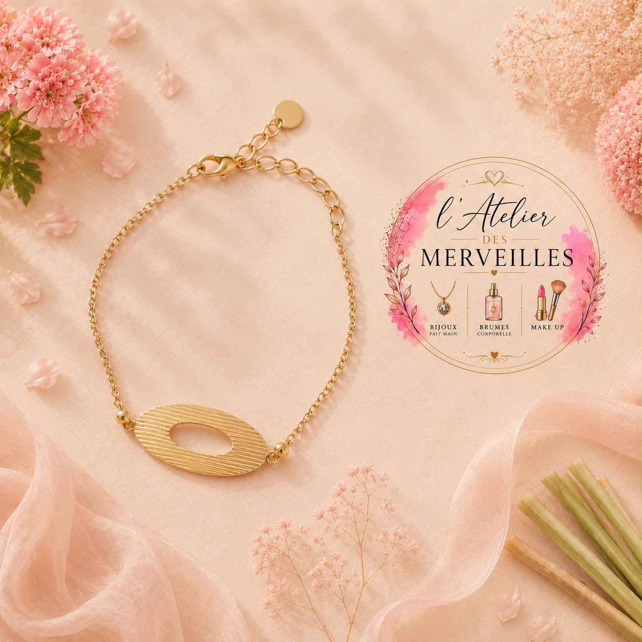 Bracelet Livia acier inoxydable
