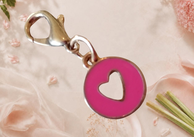 Cœur clips bijoux