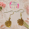 Boucles d'oreilles fanny acier fait main