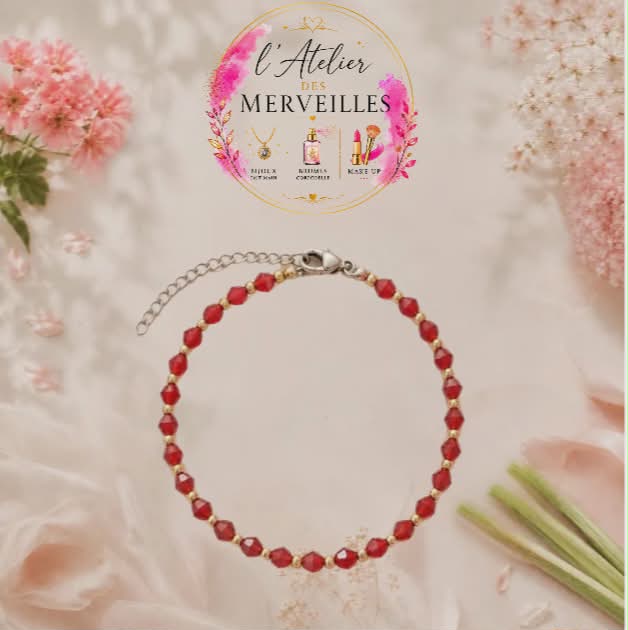 Bracelet Solange acier fait main